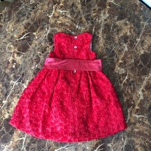 Picture Perfect! Red Rose Dress